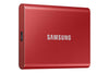 Samsung T7 Portable SSD 2TB With USB3.2 External Solid State Drive Upto 1050MB/s MU-PC2T0R/WW-Red