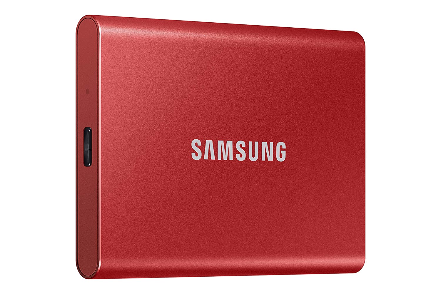 Samsung T7 Portable SSD 500GB USB3.2 External Solid State Drive Upto 1050MB/s SSD MU-PC500R/WW-Red