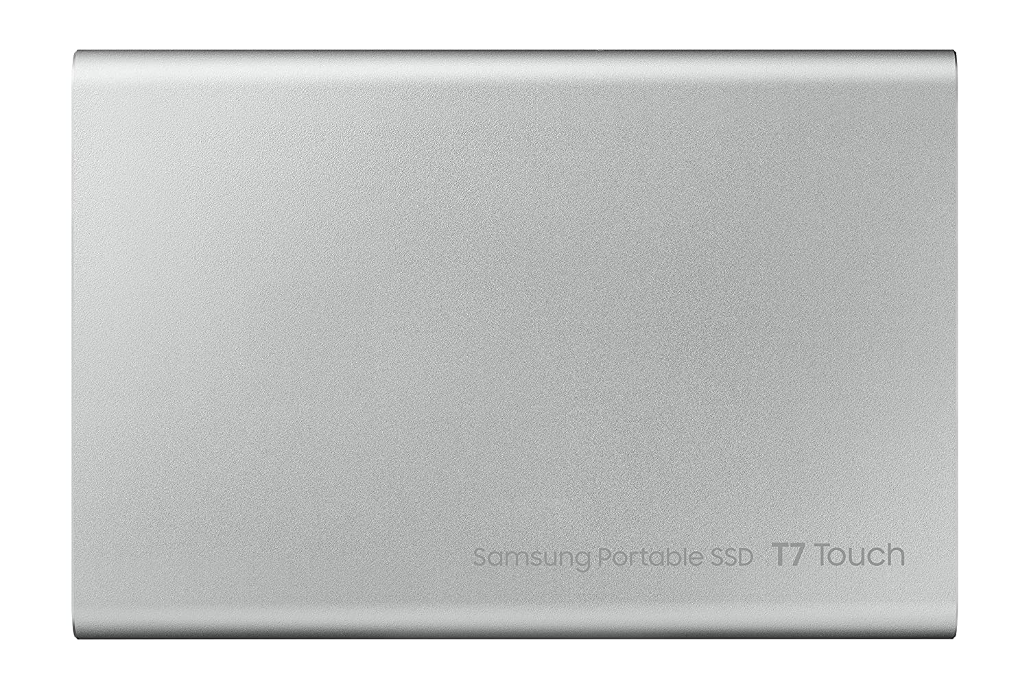 Samsung 2TB T7 Touch External Solid State Drive Upto 1050MB/s Portable SSD-Silver MU-PC2T0S/WW