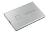 Samsung 2TB T7 Touch External Solid State Drive Upto 1050MB/s Portable SSD-Silver MU-PC2T0S/WW