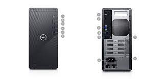 Dell Inspiron 3891 11thGeneration Corei5, 8GB RAM,512GB SSD Windows 10 +MS Office Compact Desktop with E2216HV (22