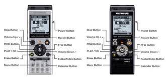 Olympus WS-852 Digital Voice Recorder with Built-in USB - 1year Olympus Warranty