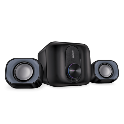 Fingers StereoBeats Multimedia Wired Speaker 2.1 Channel USB Powered 3.5mm 11 Watts