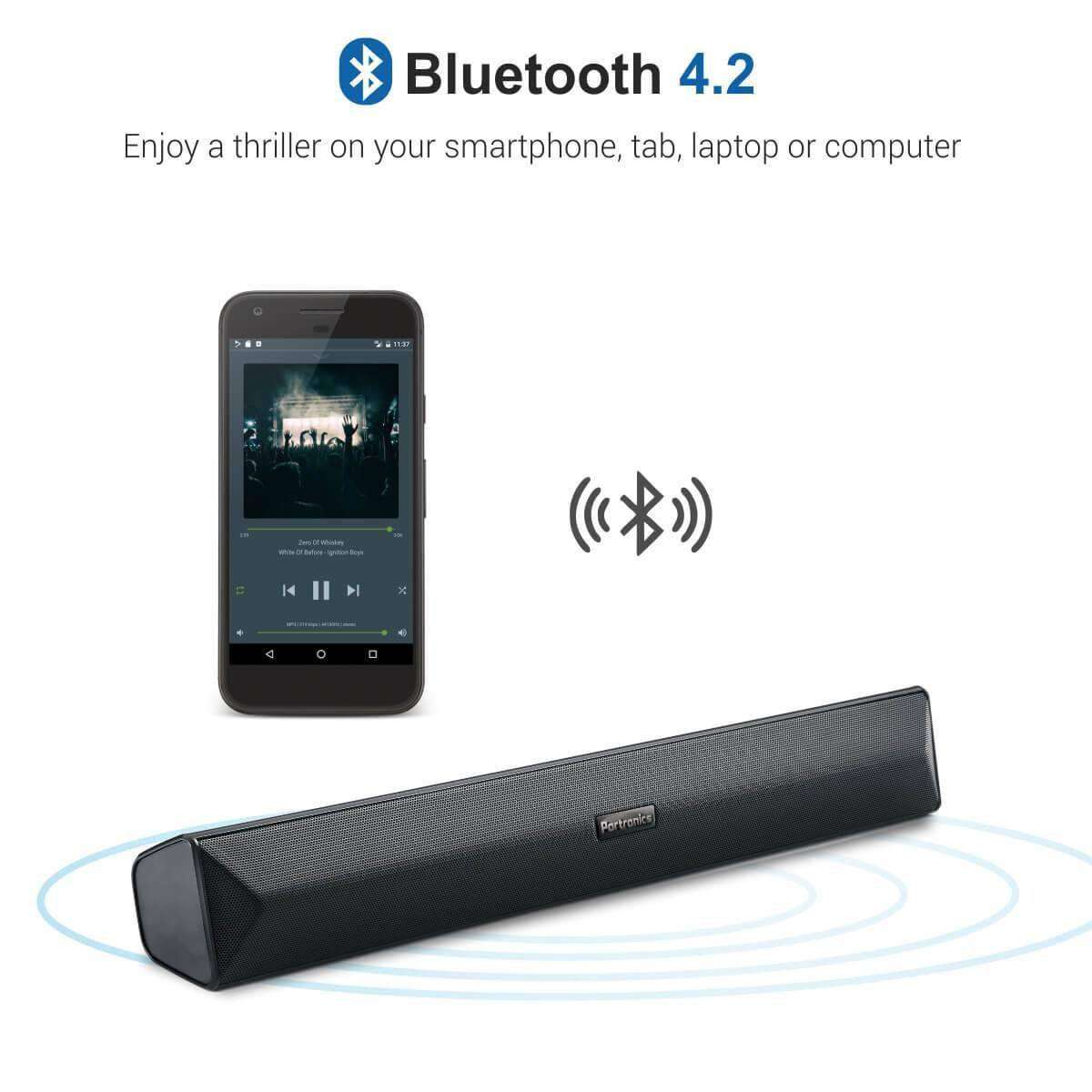 Portronics Dynamo Portable Bluetooth Speaker With FM